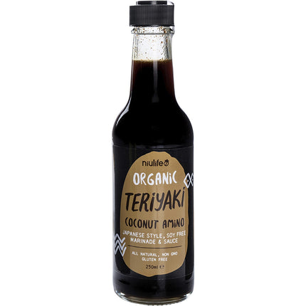 NIULIFE Organic Coconut Amino Sauce Teriyaki 6x250ml | Nuts & Seeds