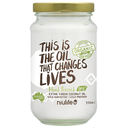 NIULIFE Extra Virgin Coconut Oil 6x350ml | Cooking Oil