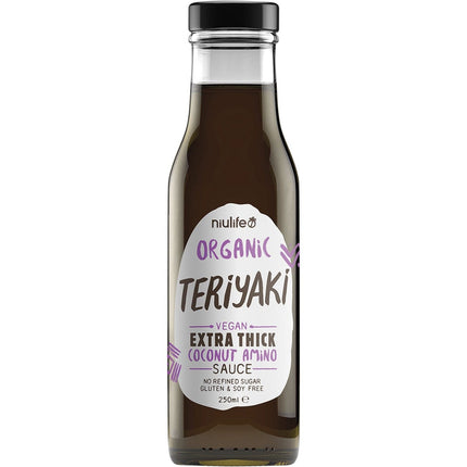 NIULIFE Organic Coconut Amino Sauce Extra Thick Teriyaki 6x250ml | Nuts & Seeds