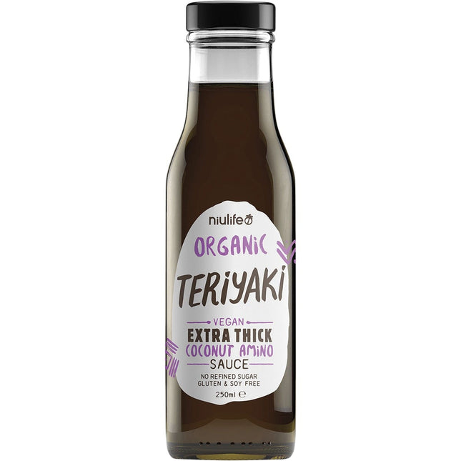 NIULIFE Organic Coconut Amino Sauce Extra Thick Teriyaki 6x250ml | Nuts & Seeds