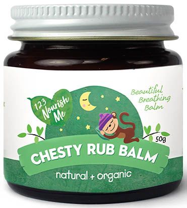 123 NOURISH ME CHESTY RUB BALM 60ML