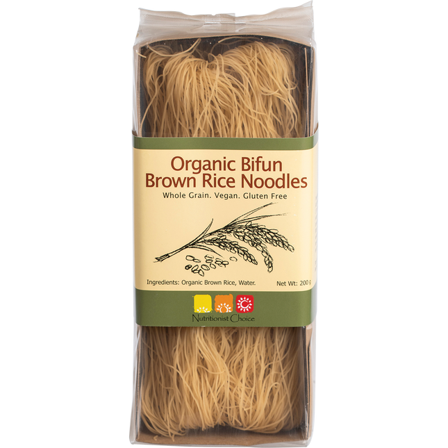 Nutritionist Choice Rice Noodles Bifun Brown 200g