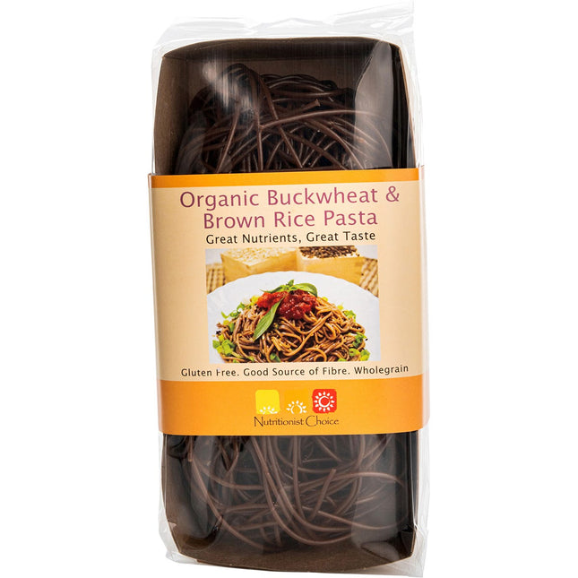 NUTRITIONIST CHOICE Brown Rice & Buckwheat Pasta Spaghetti 180g | Grains & Pasta