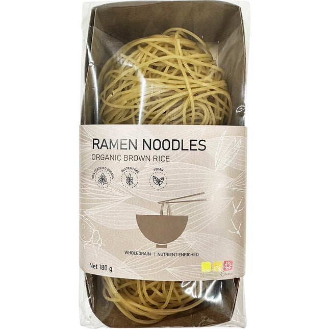 NUTRITIONIST CHOICE Ramen Noodles Organic Brown Rice 180g | Grains & Pasta