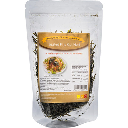 Nutritionist Choice - Sea Vegetables Toasted Fine Cut Nori - 25g