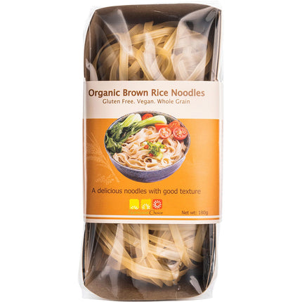 NUTRITIONIST CHOICE Rice Noodles Organic Brown 180g | Body Lotion