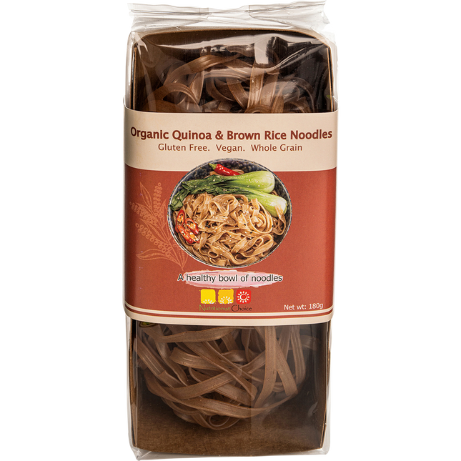 Nutritionist Choice Organic Quinoa & Brown Rice Noodles 180g