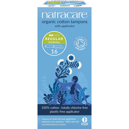 NATRACARE Tampons (applicator) Regular 16pk | Protein Powder