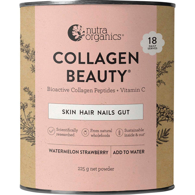 Nutra Organics - Collagen Beauty Watermelon Strawberry