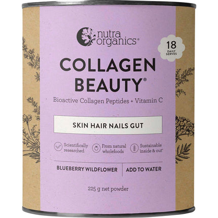 Nutra Organics - Collagen Beauty Blueberry Wildflower