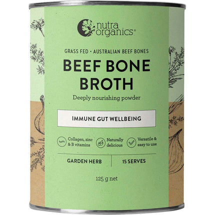 Nutra Organics - Beef Bone Broth Garden Herb