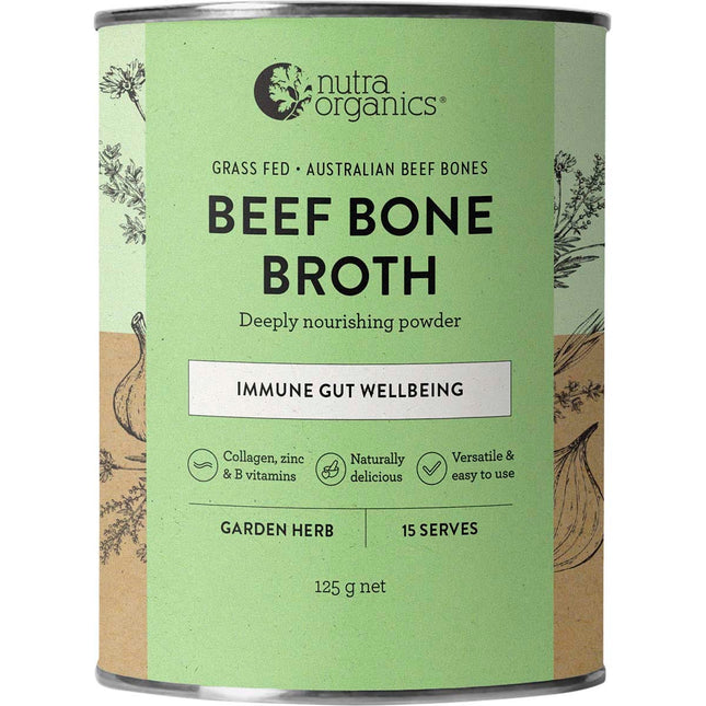 Nutra Organics - Beef Bone Broth Garden Herb