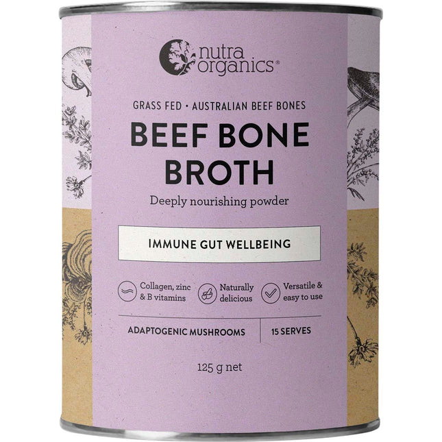 Nutra Organics - Beef Bone Broth Adaptogenic Mushrooms