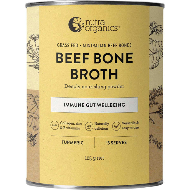 Nutra Organics - Beef Bone Broth Turmeric