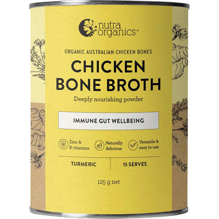 Nutra Organics - Chicken Bone Broth Turmeric