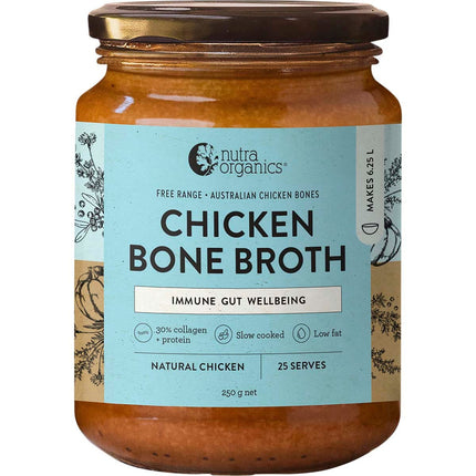 Nutra Organics - Chicken Bone Broth Concentrate Natural