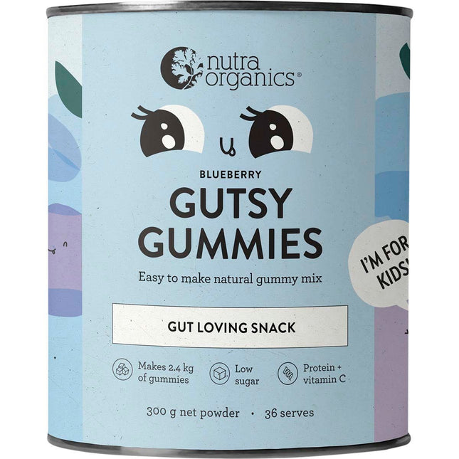 Nutra Organics - Gutsy Gummies Blueberry