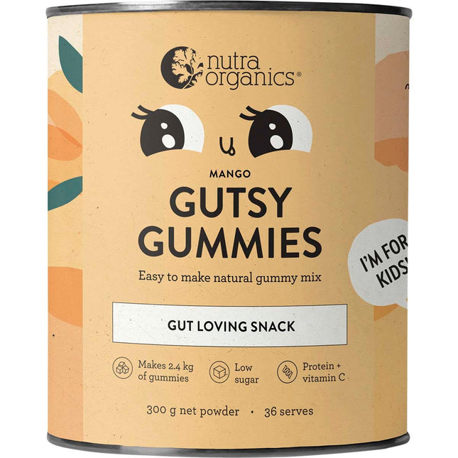 Nutra Organics - Gutsy Gummies Mango