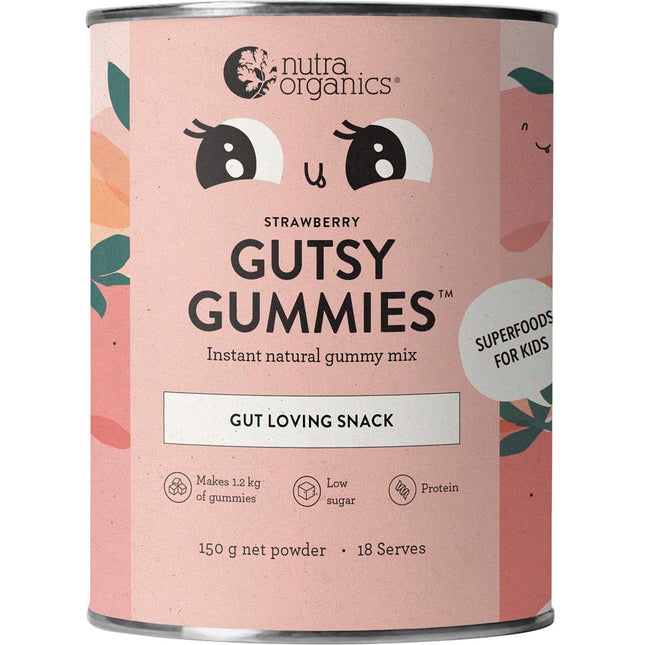 Nutra Organics - Gutsy Gummies Strawberry