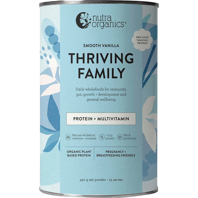 Nutra Organics - Thriving Family Smooth Vanilla