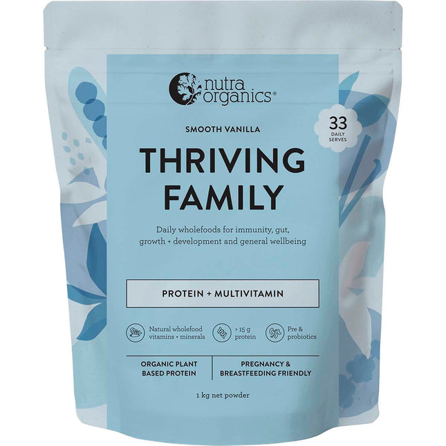 Nutra Organics - Thriving Family Smooth Vanilla