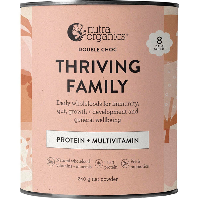 Nutra Organics - Thriving Family Double Choc - 240g