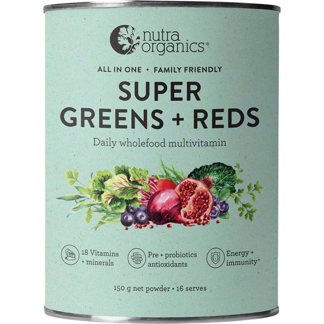 Nutra Organics - Super Greens + Reds