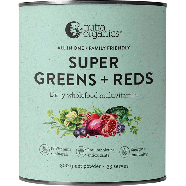 Nutra Organics - Super Greens + Reds