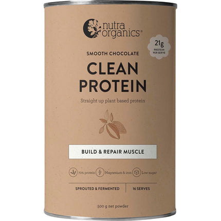 Nutra Organics - Clean Protein Smooth Chocolate