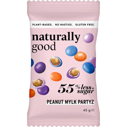 NATURALLY GOOD - PEANUT MYLK PARTYZ 55% LESS SUGAR
