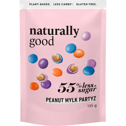NATURALLY GOOD - PEANUT MYLK PARTYZ 55% LESS SUGAR
