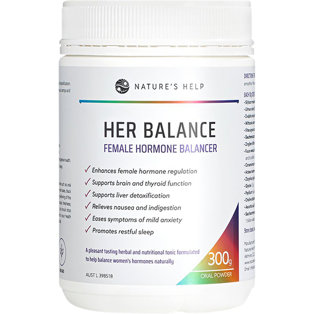 Nature's Help Her Balance Female Hormone Balancer 300g