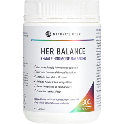 Nature's Help - Her Balance Female Hormone Balancer - 300g