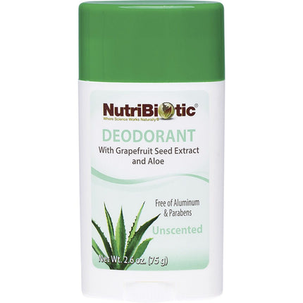 NUTRIBIOTIC Deodorant Stick Unscented 75g