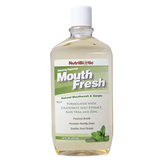 Nutribiotic Peppermint Mouthwash 473ml
