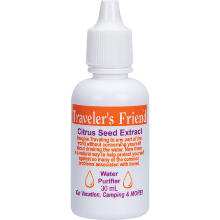 NUTRIBIOTIC Traveler's Friend Citrus Seed Extract 30ml | Personal Care Product