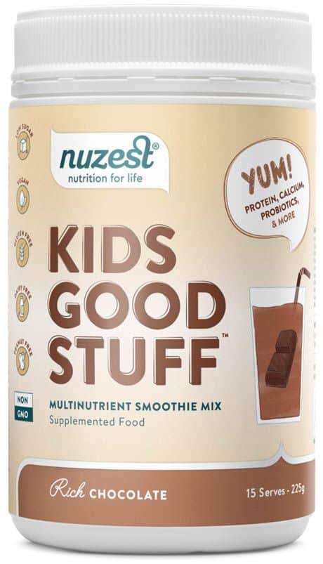 NUZEST KIDS GOOD STUFF RICH CHOCOLATE 225G