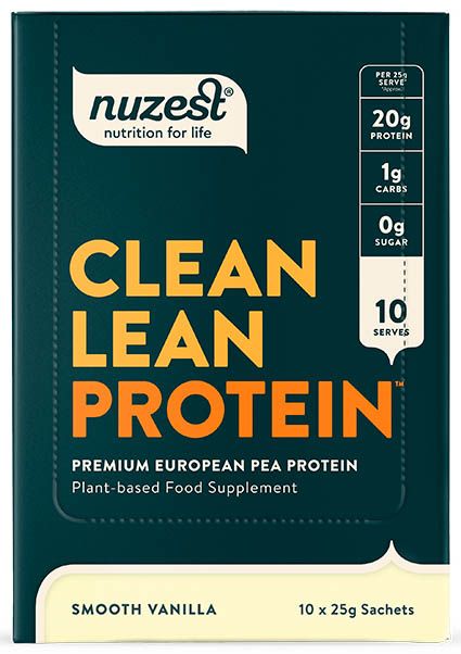 NUZEST LEAN PROTEIN SMOOTH VANILLA 10X25G X 10
