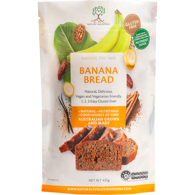 Natural Evolution Banana Bread Mix 435g
