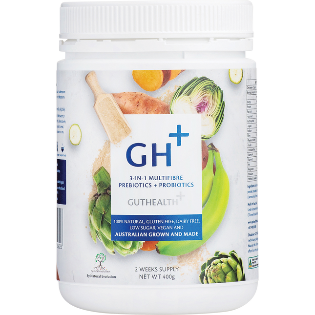 Natural Evolution GH+ Prebiotics + Probiotics 3-in-1 Multifibre 400g