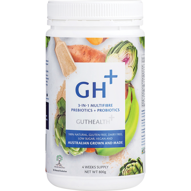 Natural Evolution GH+ Prebiotics + Probiotics 3-in-1 Multifibre 800g