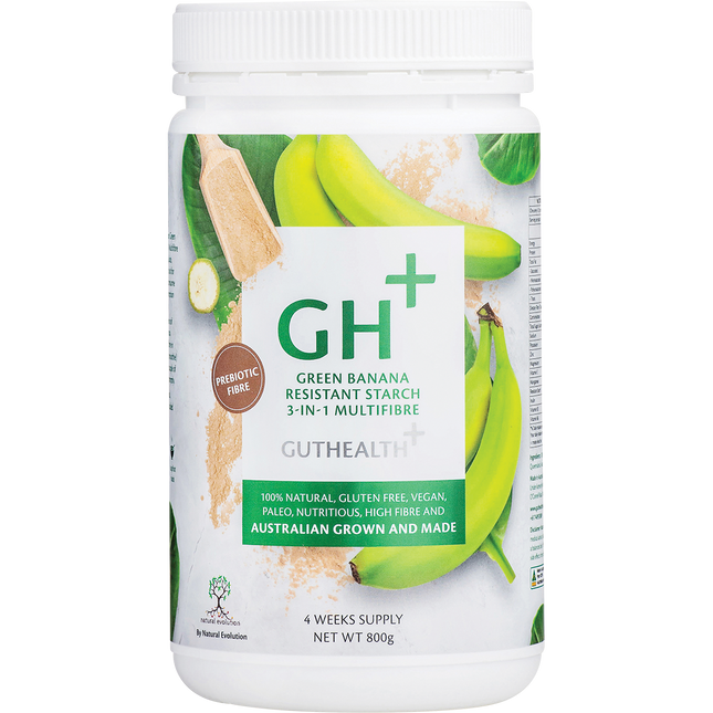 Natural Evolution GH+ Green Banana Resistant Starch 3-in-1 Multifibre 800g