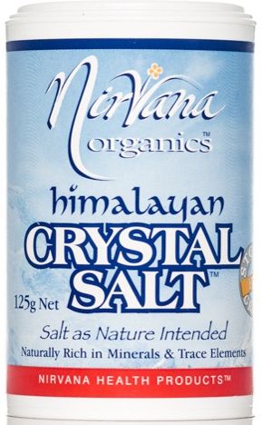 NIRVANA ORGANICS HIMALAYAN SALT FINE SHAKER 125G X 6