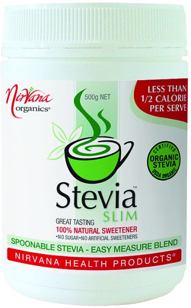 Nirvana organics stevia slim spoonable powder 500g