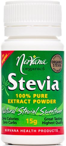 Nirvana organics stevia pure extract 15g