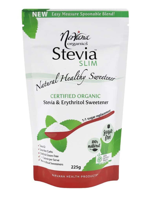 NIRVANA ORGANICS STEVIA SLIM 225G