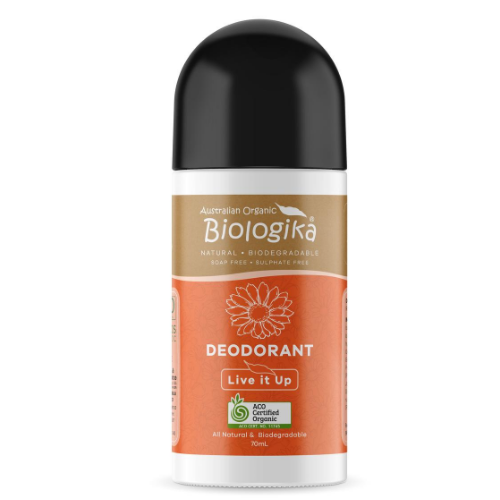 BIOLOGIKA LIVE IT UP DEODORANT (ORGANIC) ~ 70ML