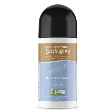 BIOLOGIKA VANILLA KISS DEODORANT (ORGANIC) ~ 70ML
