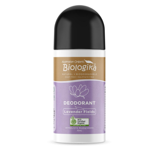 BIOLOGIKA LAVENDER FIELDS DEODORANT (ORGANIC) ~ 70ML