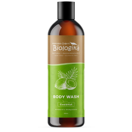 BIOLOGIKA COCONUT BODY WASH ~ 500ML
